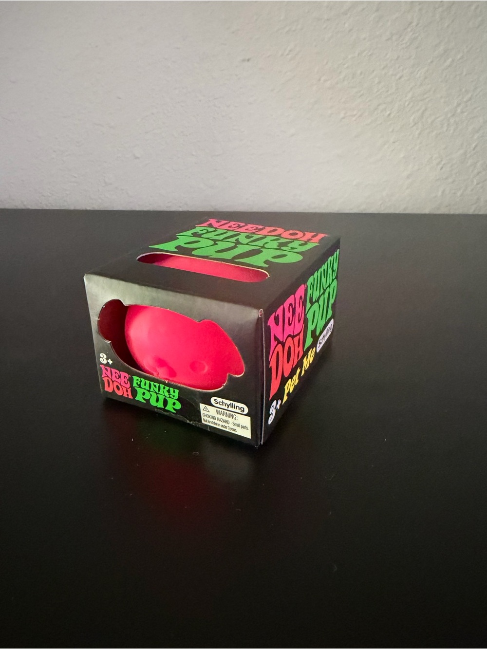NeeDoh Funky Pup Squeeze Toy - Pink